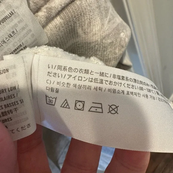 Mens Abercrombie & Fitch Soft Essentials Grey White Camo Hoodie Size L - Picture 7 of 13